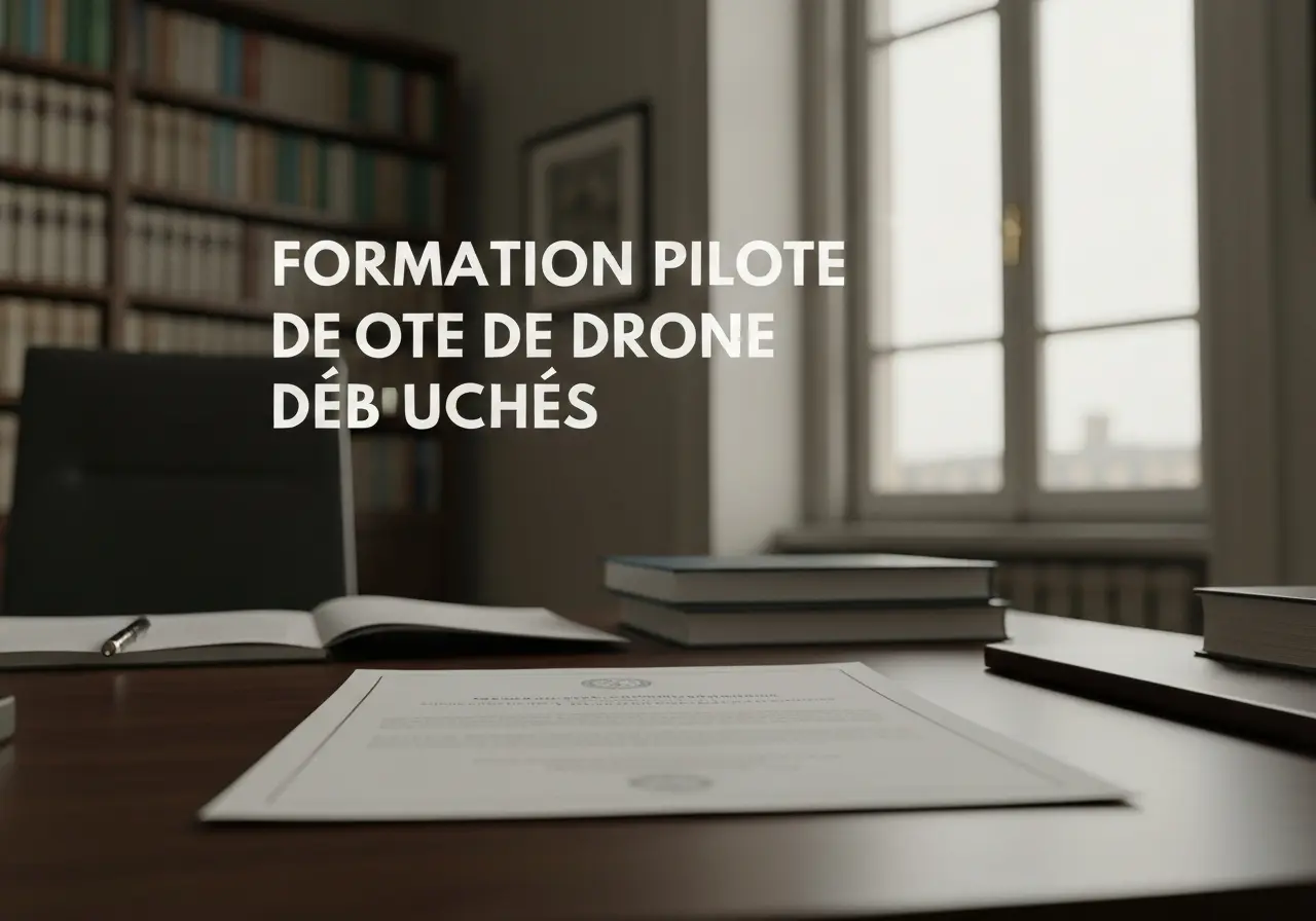 Formation pilote de drone débouchés : opportunités 2026 en France